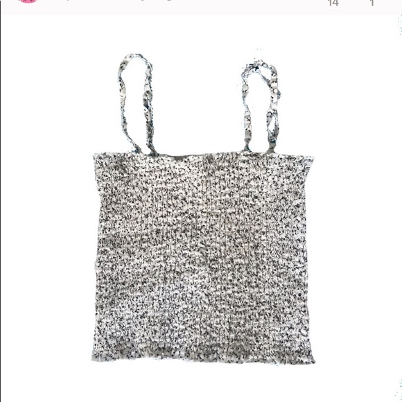 CROPPED RUCHED BRANDY TANK (size s) - Picture 2 of 4